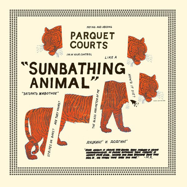Sunbathing Animal cover