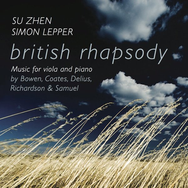British Rhapsody: Music for Viola and Piano album cover