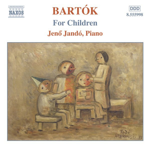 Bartók for Children album cover