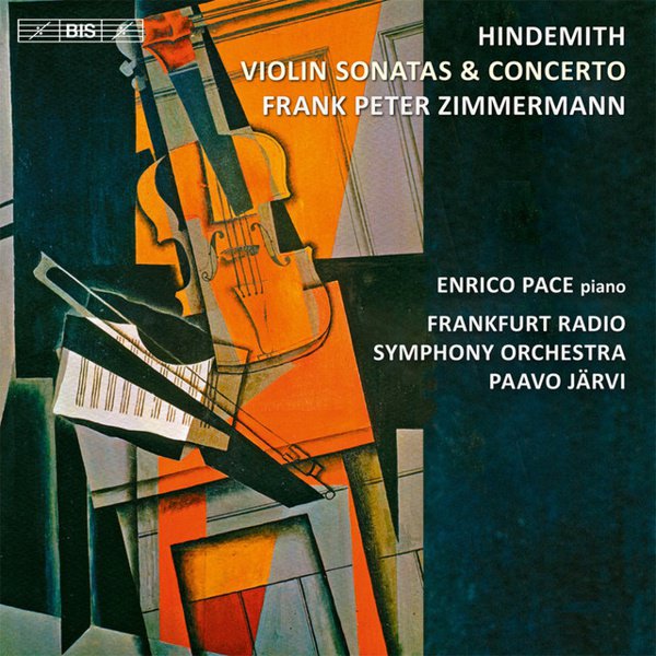 Hindemith: Violin Sonatas & Concerto cover