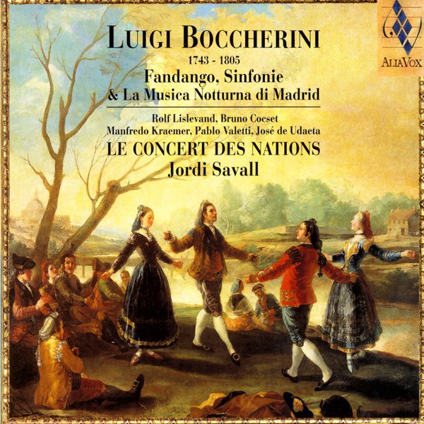 Boccherini: Fandango, Sinfonie & La Musica Notturna di Madrid cover