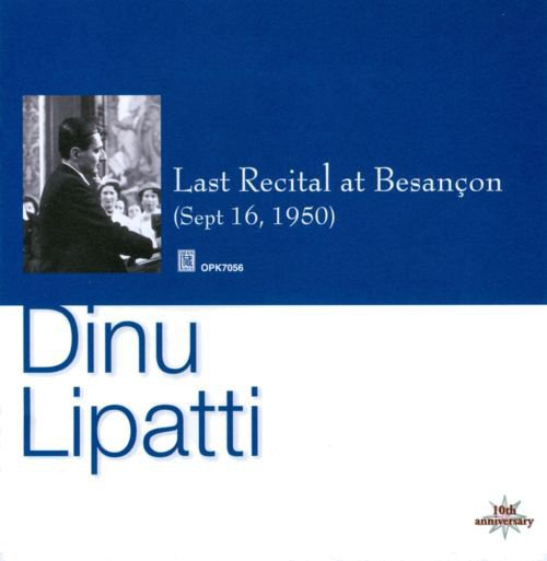Last Recital at Besançon (Sept. 16, 1950) album cover