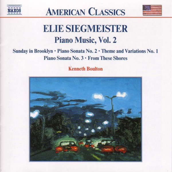 Elie Siegmeister: Piano Music Vol.2 cover