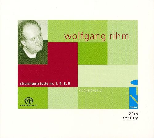 Wolfgang Rihm: Streichquartett Nr. 1, 4, 8 and 5 cover