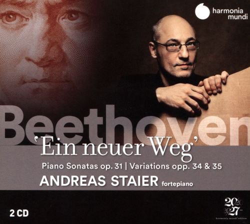Beethoven: Ein neuer Weg. Piano sonatas Op. 31, Variations Opp. 34 & 35 cover