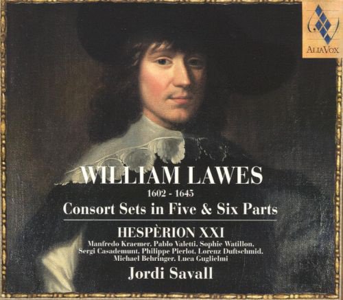 William Lawes: Consort Sets in 5 & 6 Parts album cover