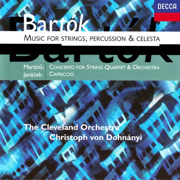 Bartok/Martinu/Janacek: Orchestral Works cover