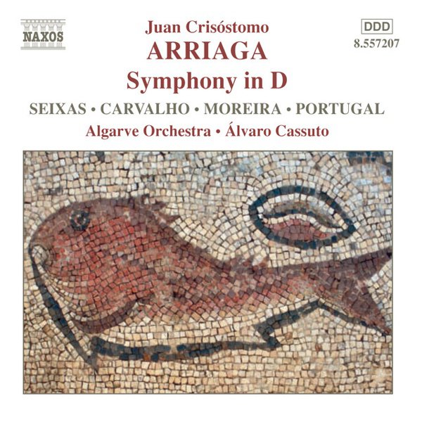 Arriaga: Symphony in D cover