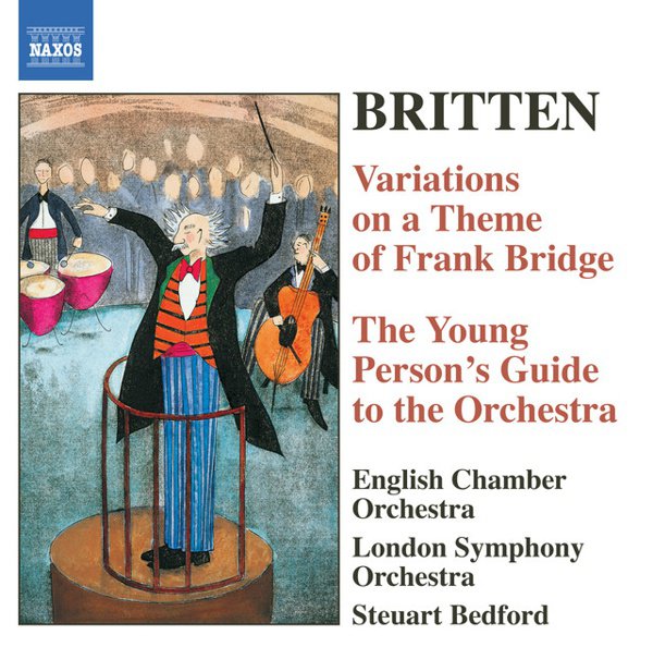 Britten: Variations on a Theme of Frank Bridge; The Young Person's Guide to the Orchestra album cover