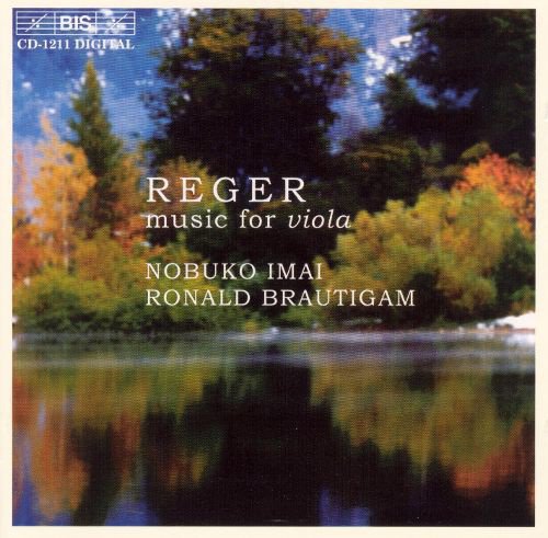 Reger: Music for Viola cover