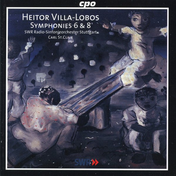 Villa-Lobos: Symphonies Nos. 6 & 8 cover
