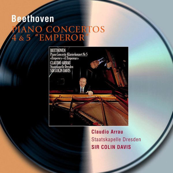 Beethoven: Piano Concertos Nos. 4 & 5 “Emperor” cover