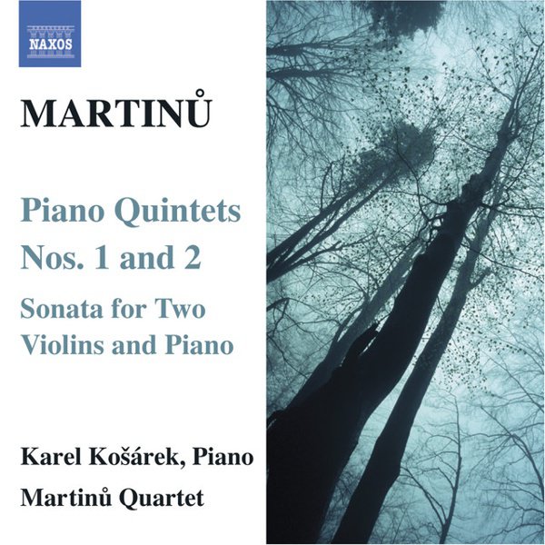 Martinu: Piano Quintets Nos. 1 & 2 cover