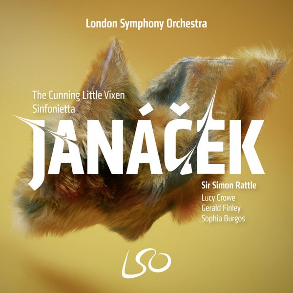 Janáček: The Cunning Little Vixen, Sinfonietta album cover