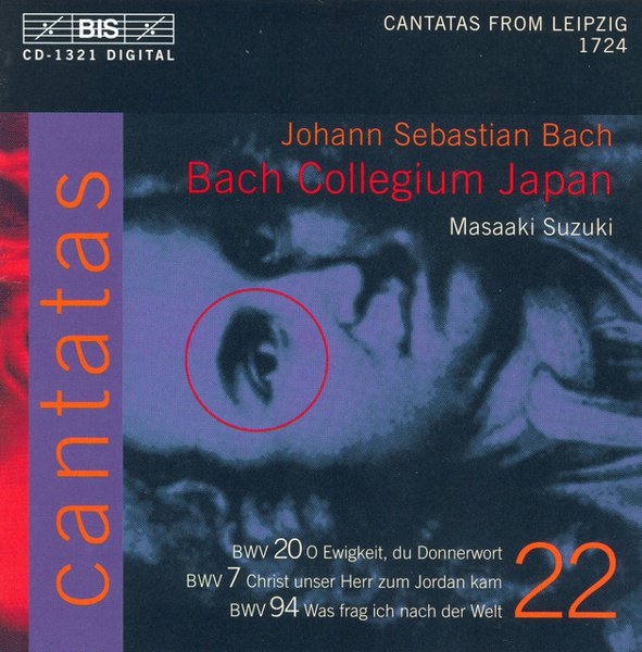 Bach: Cantatas, Vol. 22 - Cantatas from Leipzig 1724 cover