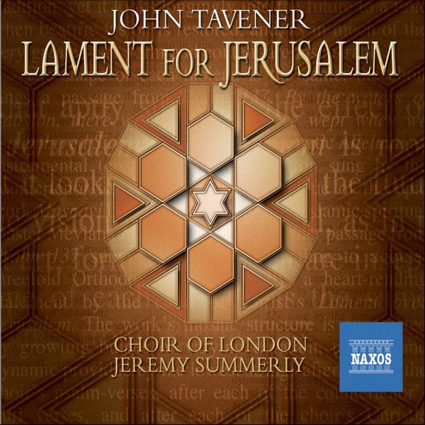 John Tavener: Lament for Jerusalem cover