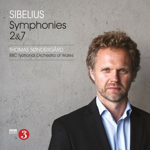 Sibelius: Symphonies Nos. 2 & 7 album cover
