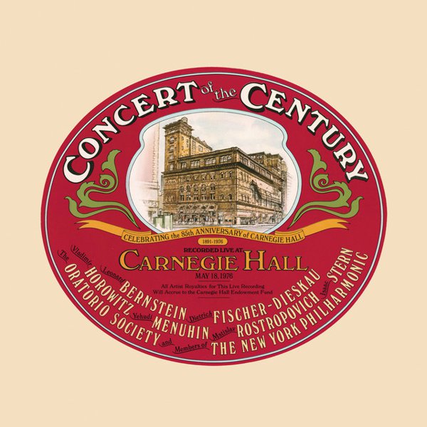 Concert of the Century: Celebrating the 85th Anniversary of Carnegie Hall album cover
