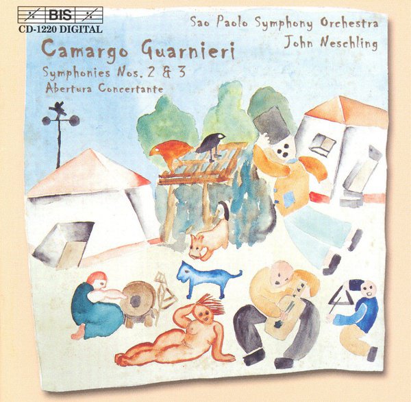Camargo Guarnieri: Symphonies Nos. 2 & 3; Abertura Concertante cover