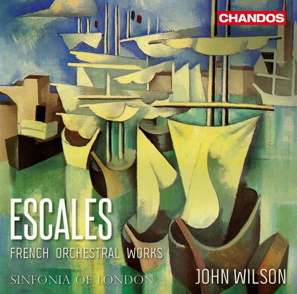 Escales: French Orchestral Works album cover