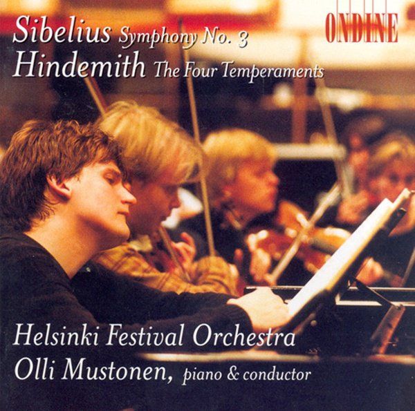 Sibelius: Symphony No. 3; Hindemith: The Four Temperaments cover