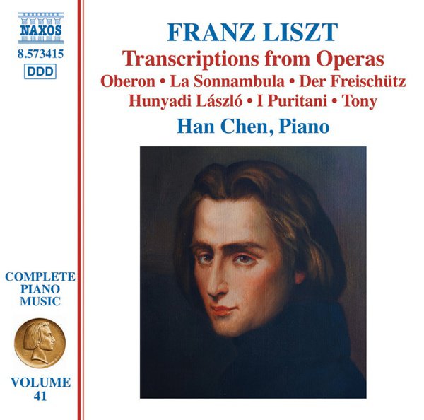 Franz Liszt: Transcriptions from Opera album cover