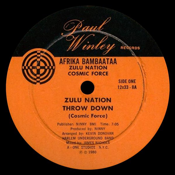 Zulu Nation Throw Down cover