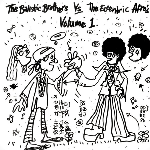 The Balistic Brothers vs The Eccentric Afro&#8217;s, Volume 1 cover