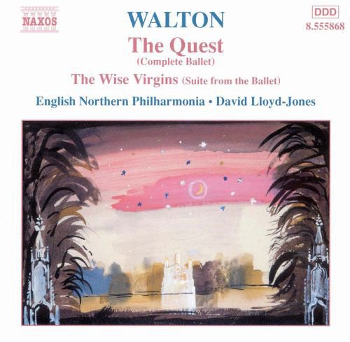 Walton: The Quest; The Wise Virgins album cover