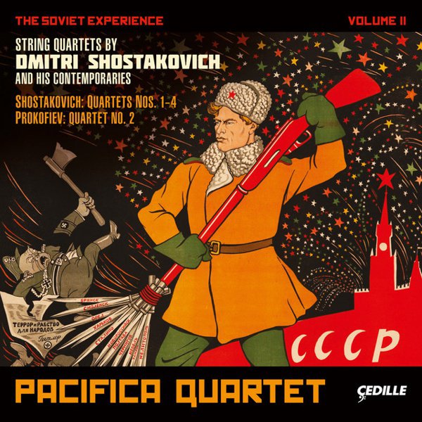 The Soviet Experience, Vol. 2: String Quartets by Dmitri Shostakovich and his Contemporaries cover