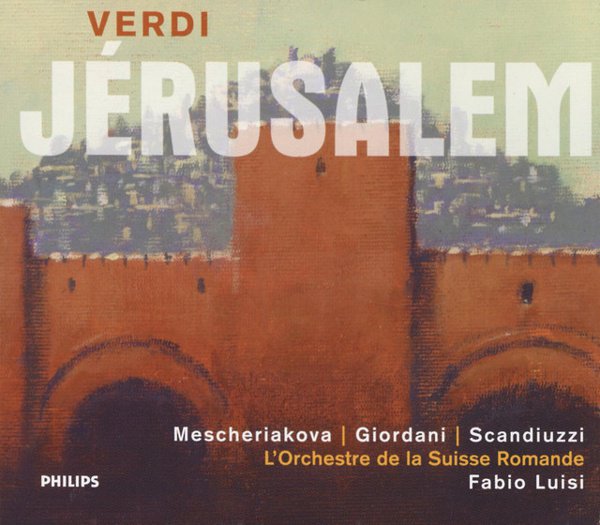 Verdi: Jérusalem (First Complete Recording) cover
