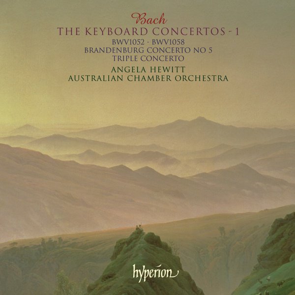 Bach: The Keyboard Concertos, Vol. 1 cover