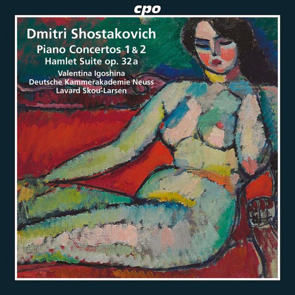 Shostakovich: Piano Concertos Nos. 1 & 2 - Hamlet Suite cover