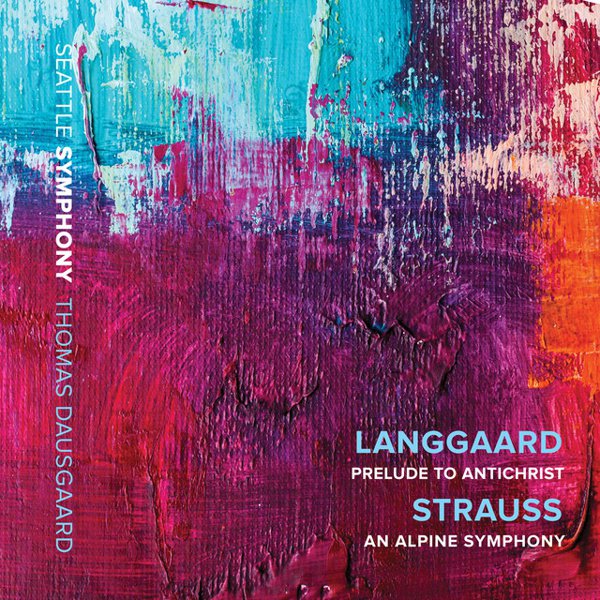 Langgaard: Prelude to Antichrist; Strauss: An Alpine Symphony album cover
