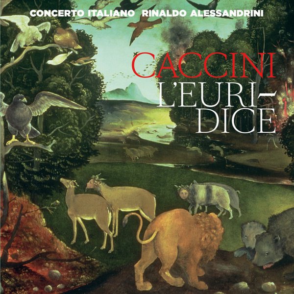 Caccini: l&#8217;Euridice cover