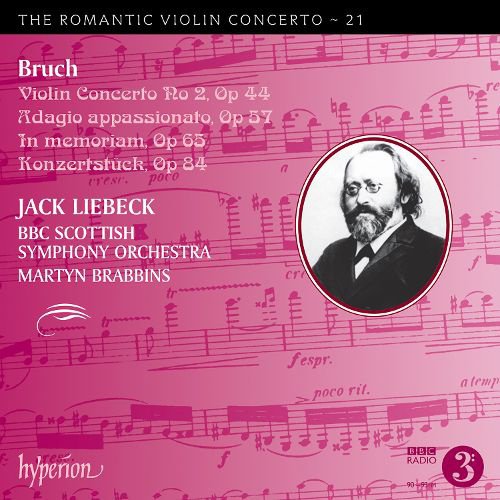 The Romantic Violin Concerto, Vol. 21: Bruch cover