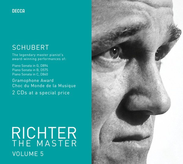 Sviatoslav Richter Plays Schubert album cover