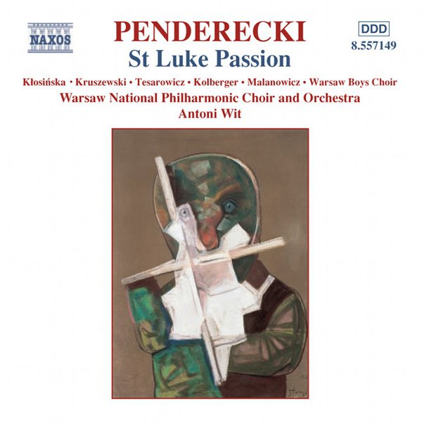 Krzysztof Penderecki: St Luke Passion cover