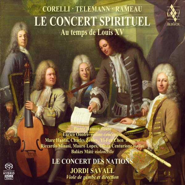 Le Concert Spirituel: Au temps de Louis XV cover