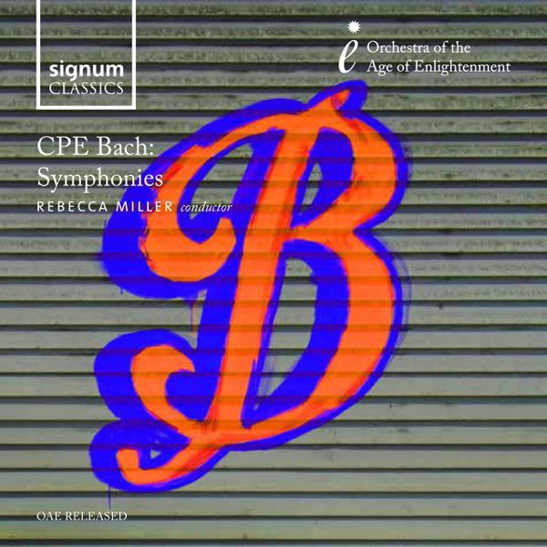 CPE Bach: Symphonies album cover