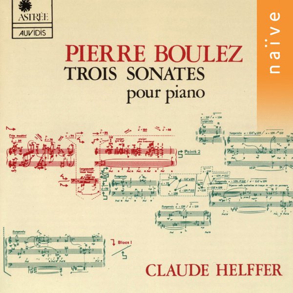 Pierre Boulez: Trois Sonates pour piano album cover