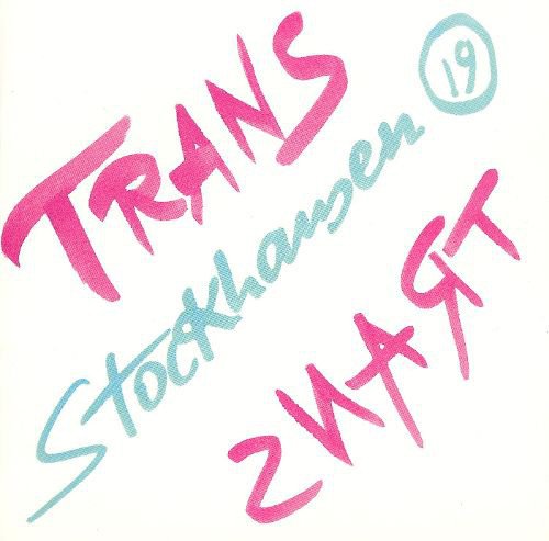 Stockhausen: Trans cover