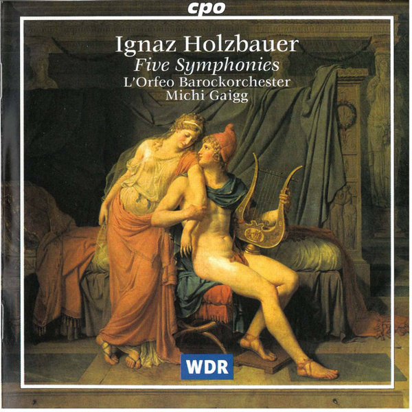 Ignaz Holzbauer: Five Symphonies cover