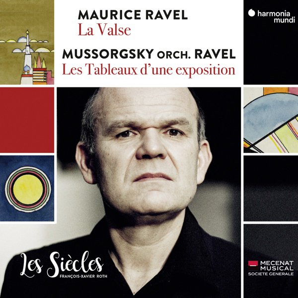 Ravel: La Valse; Mussorgsky: Tableaux d’une exposition (orch. Ravel) album cover