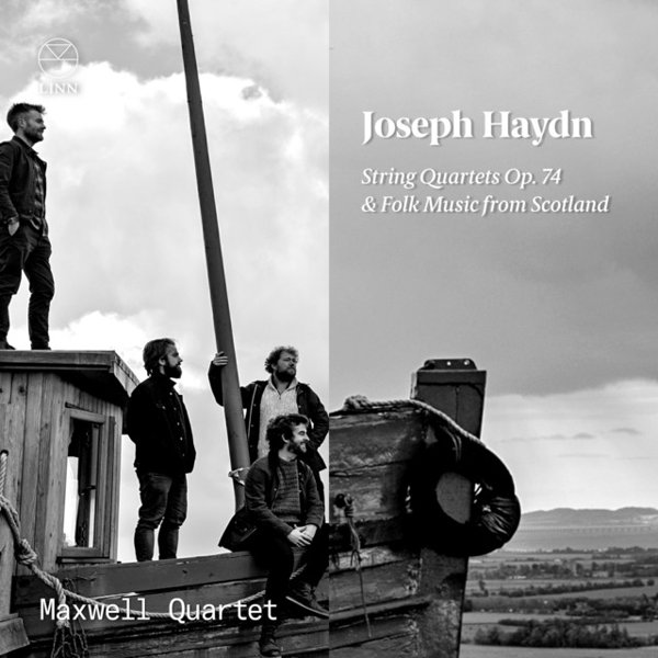 Joseph Haydn: String Quartets Op. 74 & Folk Music from Scotland album cover