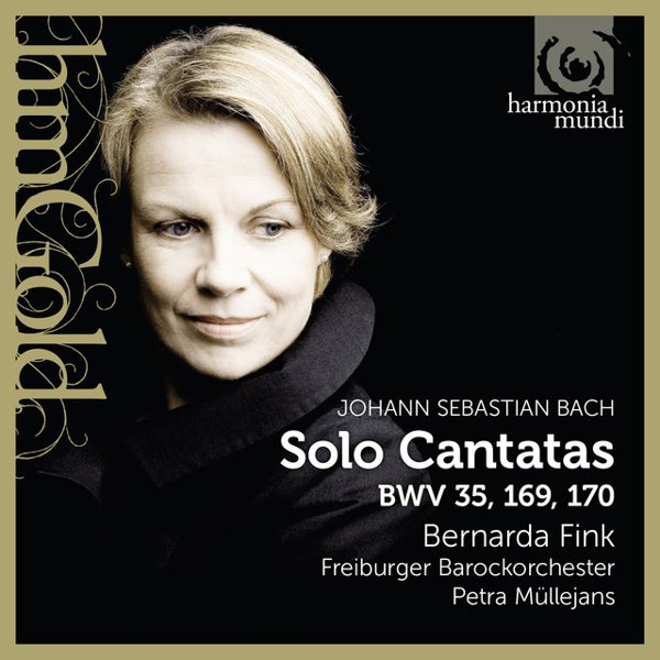 Bach: Solo Cantatas BWV 35, 169, 170 cover