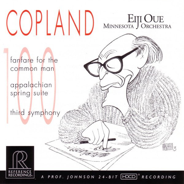 Copland: Fanfare for the Common Man; Appalachian Spring Suite; Third Symphony cover