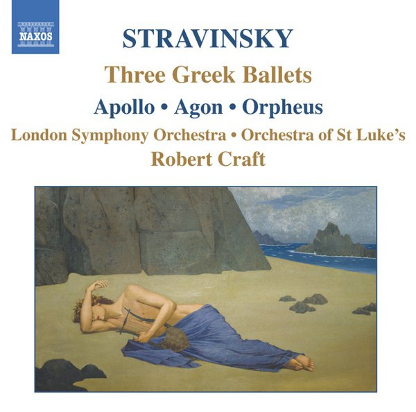 Stravinsky: Three Greek Ballets (Apollo, Agon, Orpheus) cover
