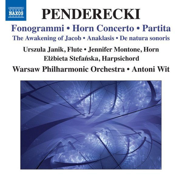 Penderecki: Fonogrammi; Horn Concerto; Partita cover