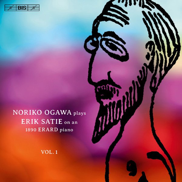Noriko Ogawa plays Erik Satie on an 1890 Erard piano, Vol. 1 cover